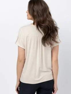 T-shirt with Zipper