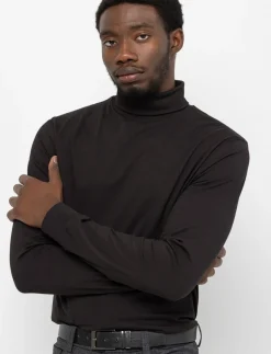 Turtleneck T-shirt