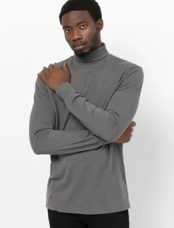 Turtleneck T-shirt