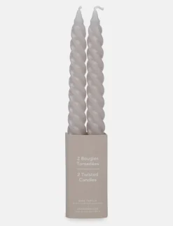 Twisted Candles - Set of 2