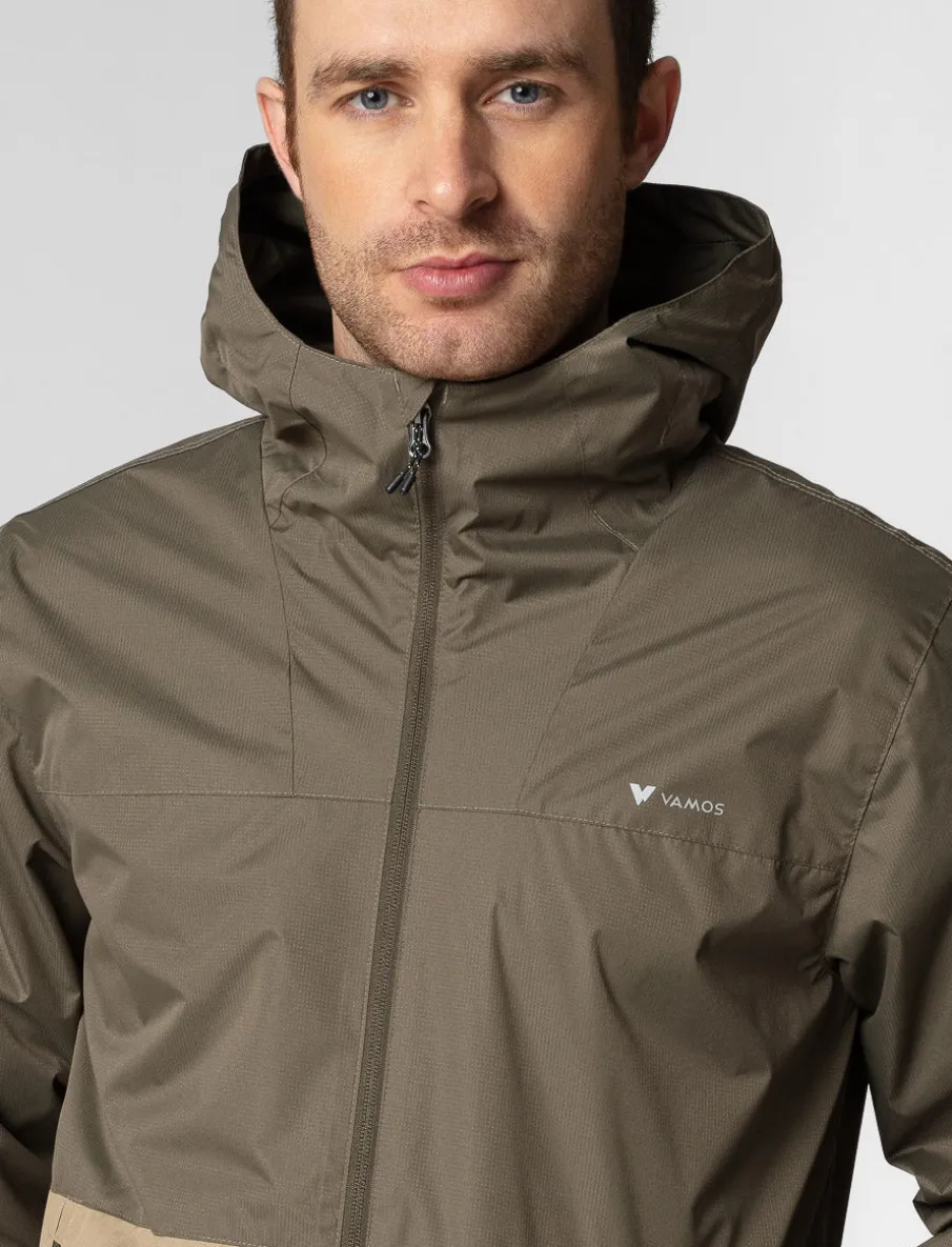 Two-toned Mid-season Jacket