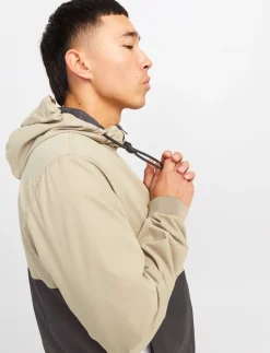 Two-toned Mid-season Jacket