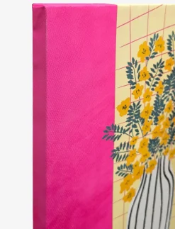 Vase and Flowers Canvas Print