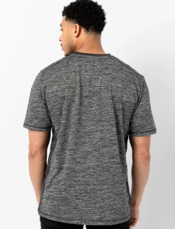 V-neck T-shirt with Buttons