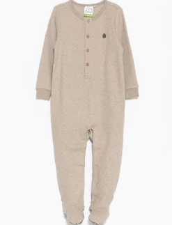 Waffle Organic Cotton Onesie PJ