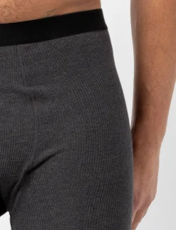 Waffle-knit Thermal Long Johns