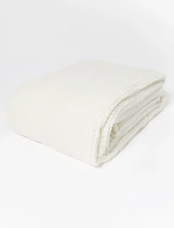 Waffle-textured Blanket