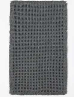 Waffle-textured Non-slip Bath Mat