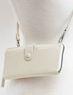 Wallet with detachable strap