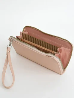Wallet with detachable strap