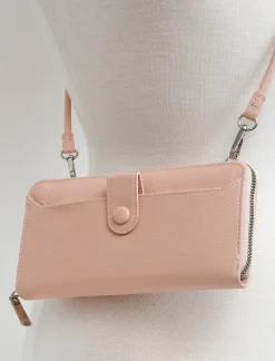 Wallet with detachable strap