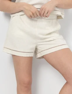 Washed Linen Shorts