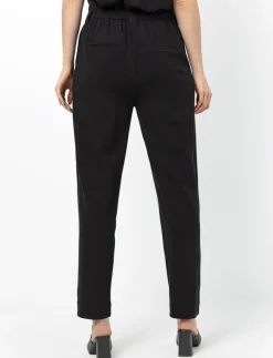 Washed Linen Straight-leg Trousers