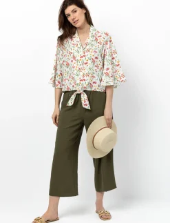 Wide Leg Capri