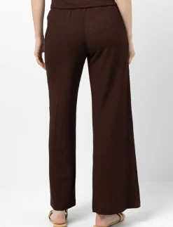 Wide Leg Pants with Elastic Waist