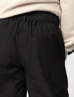 Wide-leg Cargo Pants