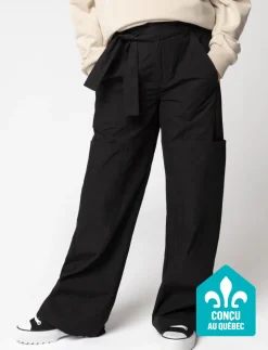 Wide-leg Cargo Pants