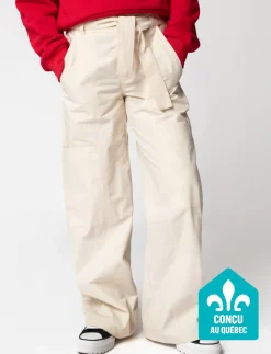 Wide-leg Cargo Pants