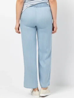 Wide-leg Casual Trousers