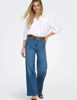 Wide-leg Jeans