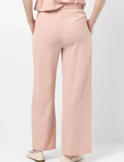 Wide-Leg Linen Pants