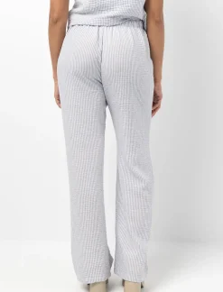 Wide-leg Linen Trousers
