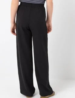 Wide-leg Pants with Elastic Waistband