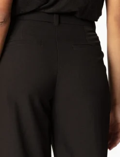 Wide-leg Regular-rise Pants