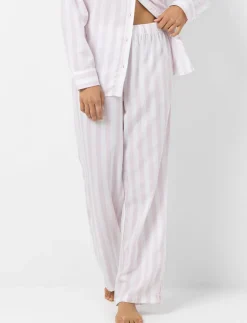 Wide-leg Striped PJ Pants