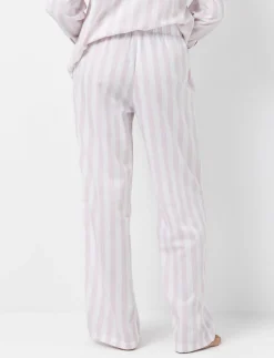 Wide-leg Striped PJ Pants