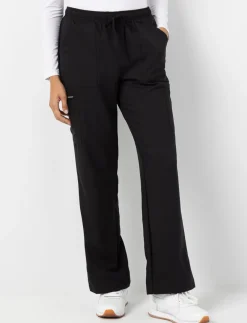Wide-leg Uniform Pants