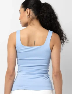 Wide-strap Tank Top