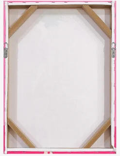 Woman in Pink Canvas Print