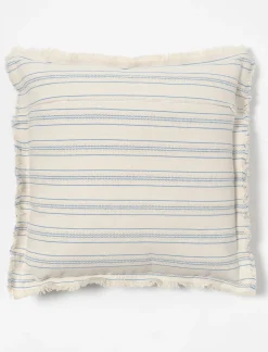 Woven Cushion With Fringe