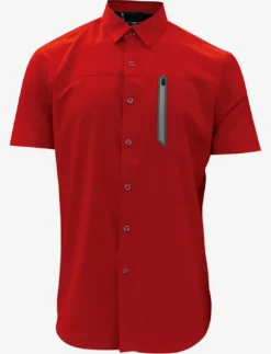Zip Chest Pocket Shirt