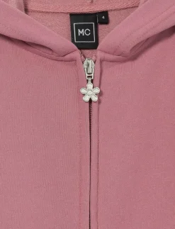Zip-up Cardigan with Pocket