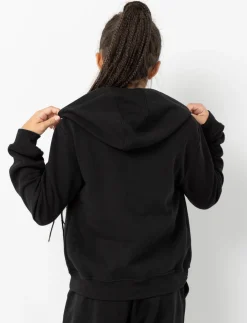 Zip-up Hoodie Cardigan with Kangaroo Pocket